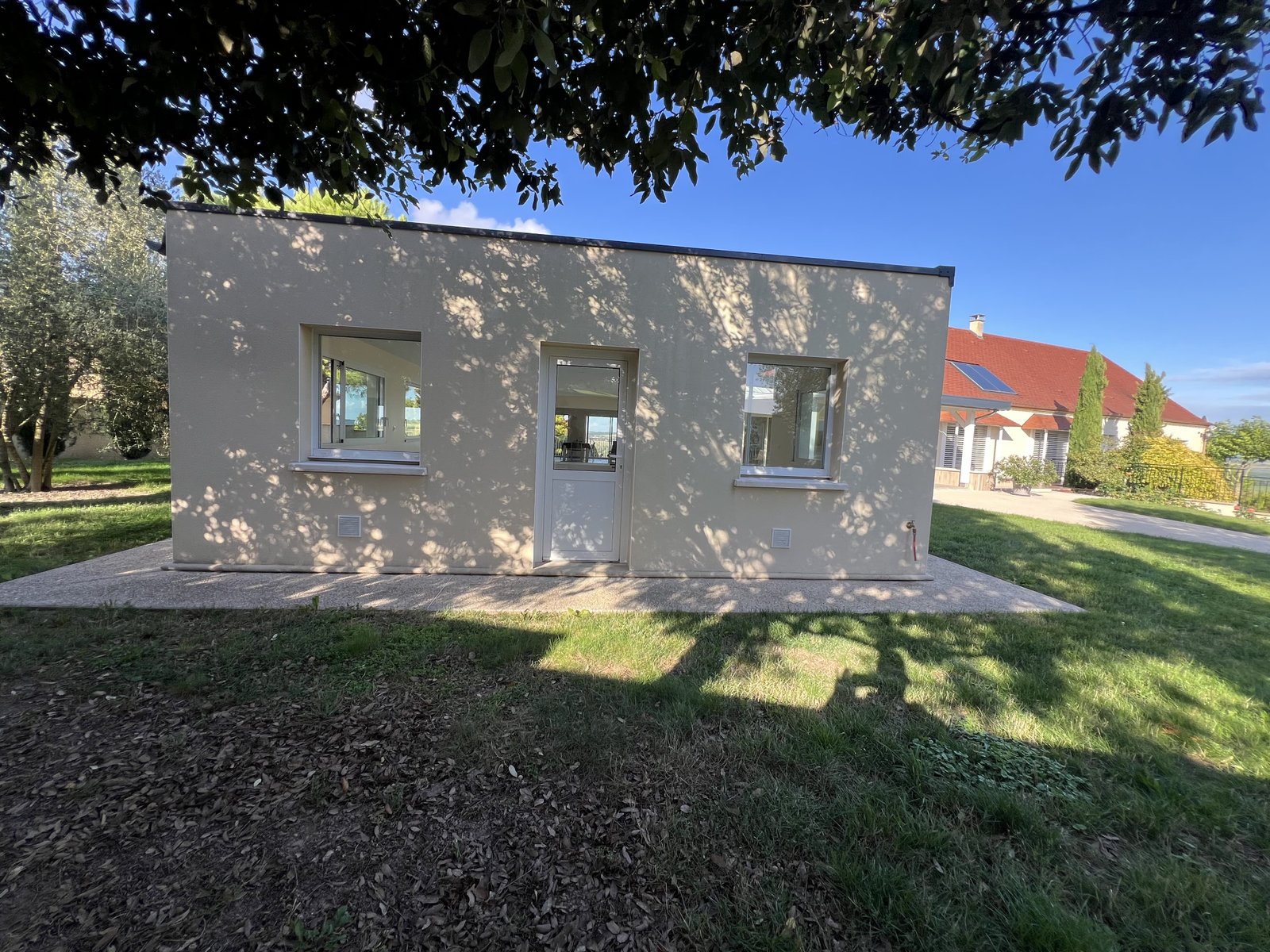 Photo d'un abri piscine